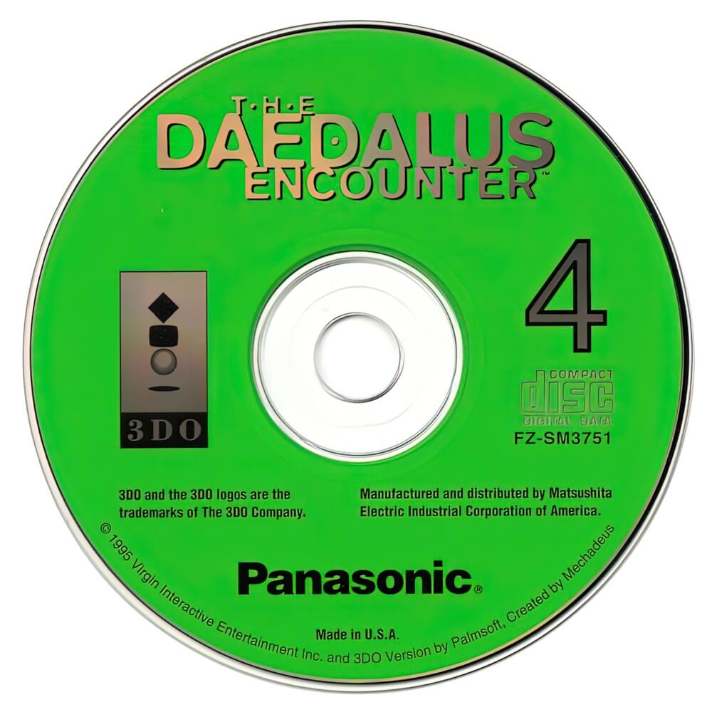 Лицензионный диск The Daedalus Encounter для 3DO